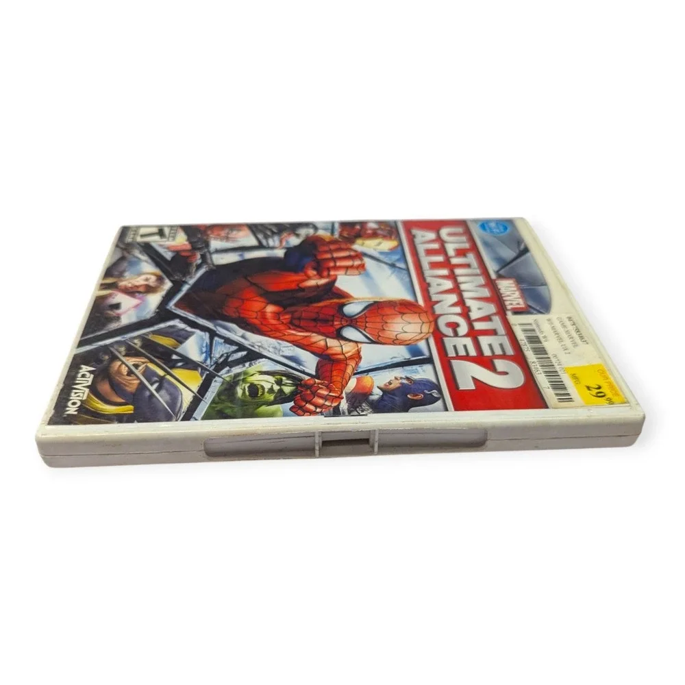 Marvel Ultimate Alliance 2 Nintendo Wii Complete CIB Activision Spider-Man